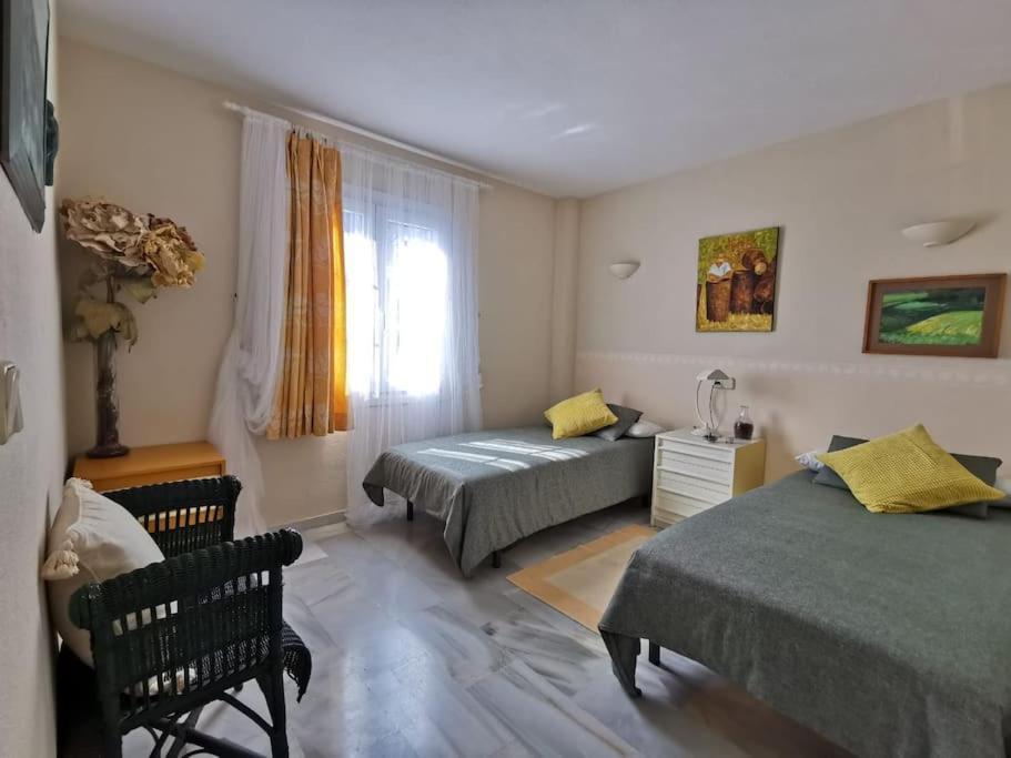 2Br+1Bthr Precioso Apartamento Con Vistas Al Mar 미하스 외부 사진
