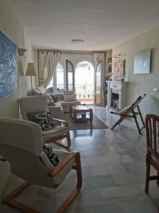 2Br+1Bthr Precioso Apartamento Con Vistas Al Mar 미하스 외부 사진