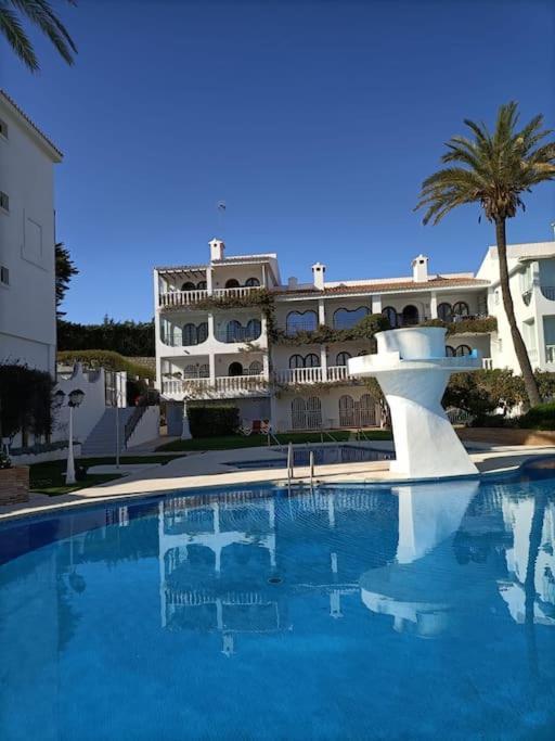2Br+1Bthr Precioso Apartamento Con Vistas Al Mar 미하스 외부 사진